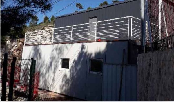 Fabrication d'un garde corps sur mesure pour un bungalow sur Monaco