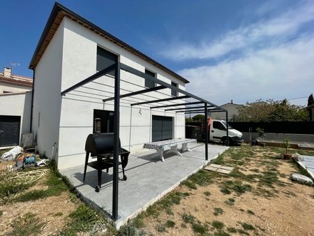 Réalisation d’une pergola sur mesure située à Marignane dans les Bouches du Rhône