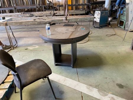 Création de brasero en fer sur mesure dans notre atelier à Châteauneuf Les martigues