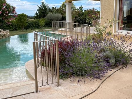 Réalisation d’un Garde-Corps sur Mesure avec pose d'alarme pour une Villa à Aix-en-Provence