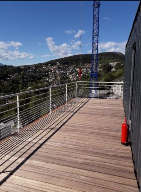 Fabrication d'un garde corps sur mesure pour un bungalow sur Monaco