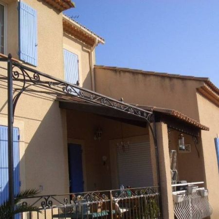 Réalisation d'une pergola sur mesure à Velaux motifs vignes